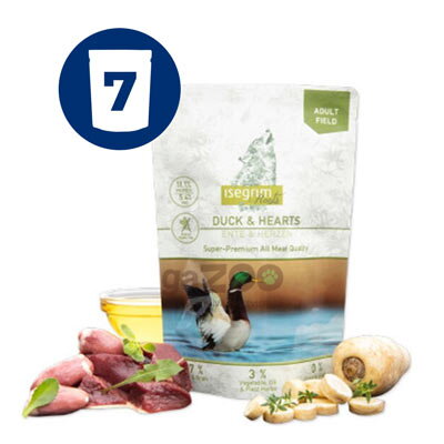ISEGRIM Roots Duck and Hearts pouch 7x410g