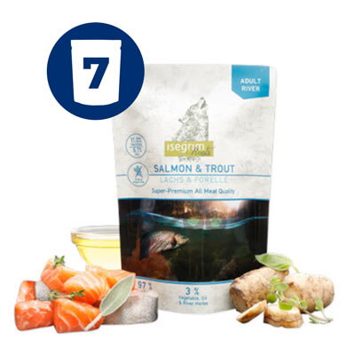 ISEGRIM Roots Salmon with Trout pouch 7x410g