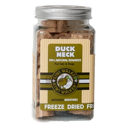 Kiwi Walker mrazom sušené kačacie krky 70 g