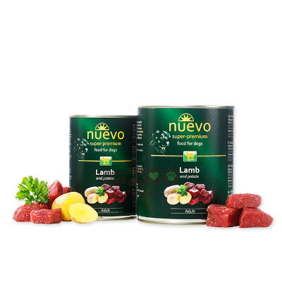 NUEVO dog Adult Lamb and Potato 400g