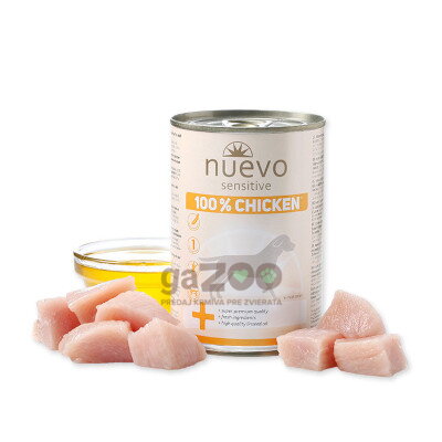 NUEVO dog Sensitive Chicken 400g