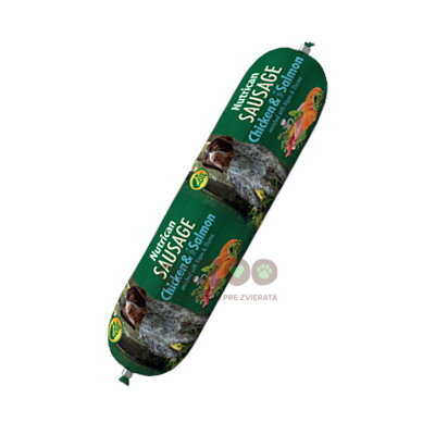 NUTRICAN Sausage kura & losos 800g