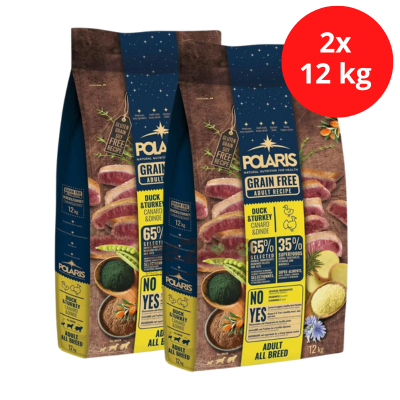 POLARIS GF Adult Duck & Turkey 2x12kg