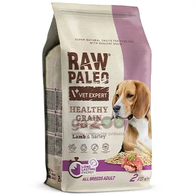 VetExpert Raw Paleo adult Healthy Grain Lamb & Barley 2kg