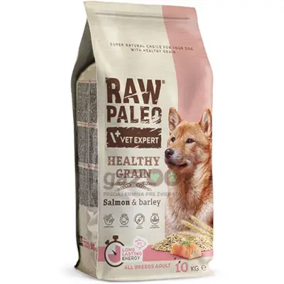 VetExpert Raw Paleo adult Healthy Grain Salmon & Barley 10kg