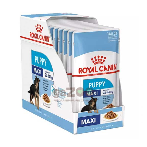 Royal Canin Maxi Puppy kúsky v šťave 10 x 140 g