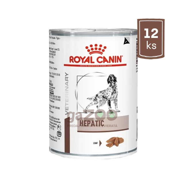 Royal Canin Veterinary Health Nutrition Dog Hepatic Konzerva 12 x 420 g