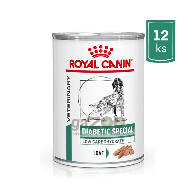 Royal Canin VHN Dog Diabetic Special Low Carbohydrate Konzerva 12 x 410 g