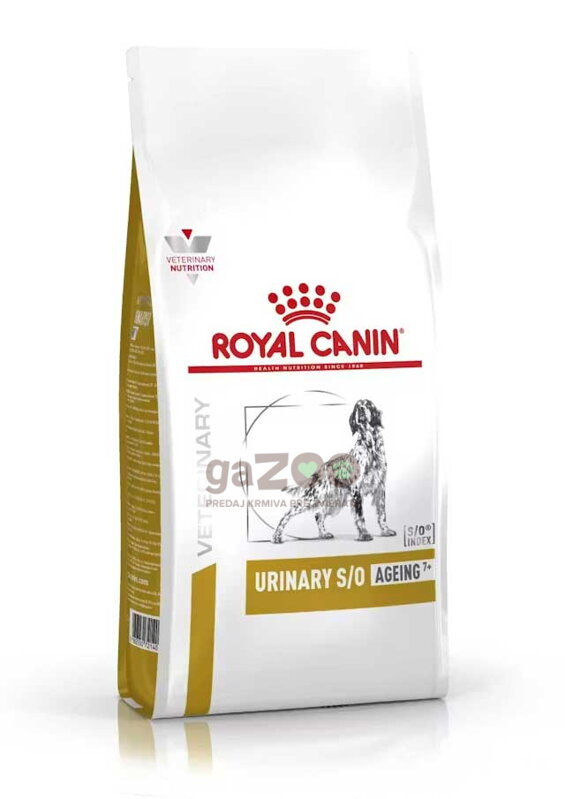Royal Canin Veterinary Health Nutrition Dog Dry Urinary S/O Ageing 7+ (8 kg)