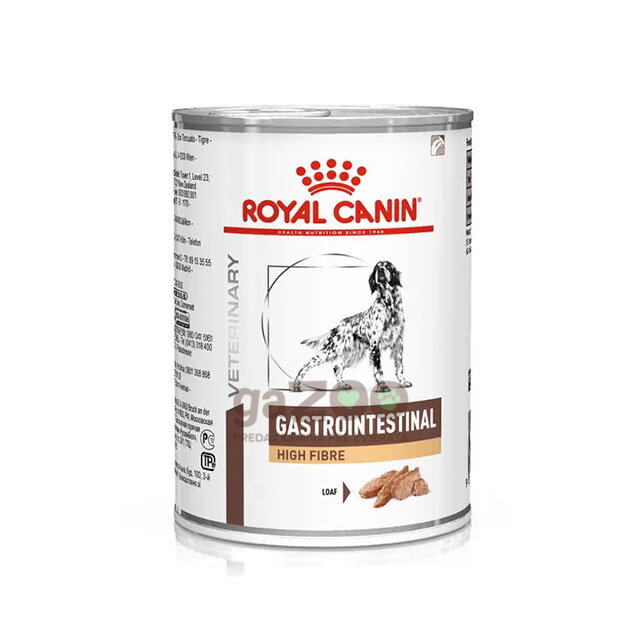 Royal Canin Veterinary Health Nutrition Dog Gastrointestestinal High Fibre Konzerva 410 g