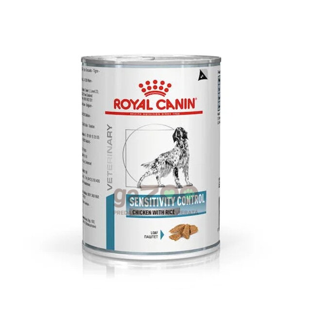 Royal Canin VHN Dog Sensitivity Control Chicken with Rice Konzerva 410 g