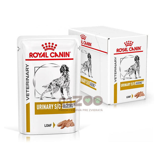 Royal Canin VHN Dog Urinary S/O Ageing 7+ Loaf Kapsičky 12 x 85 g