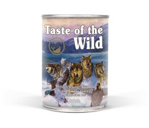 TASTE OF WILD Wetlands Can Dog 390g