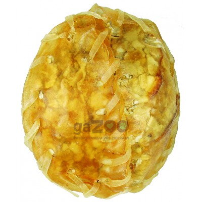 Lopta rugby byvolia natural plnená 5cm 1ks