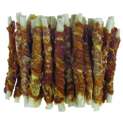 TATRAPET Žuvacia tyčinka rawhide s kuracím mäsom 500g