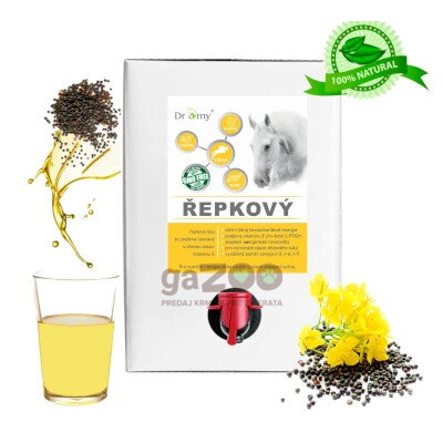 DROMY Repkový olej + vit E 3000ml