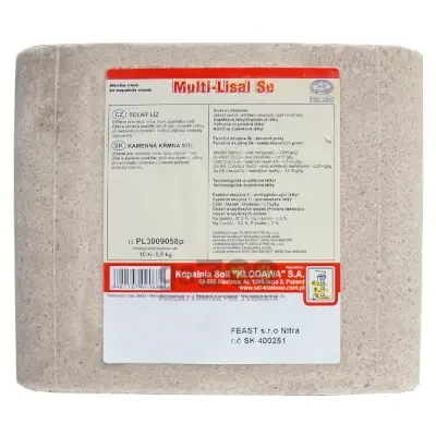 Soľná kocka MULTILISAL SE 10kg