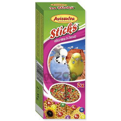 AVICENTRA Tyčinky pre andulky vitamínové 2ks