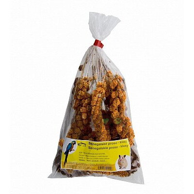 Proso senegalské žlté - klasy 100g