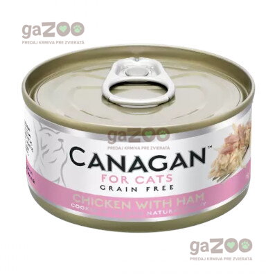 CANAGAN Chicken with Ham 75g