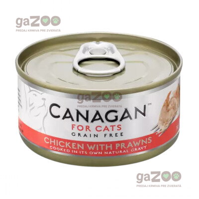 CANAGAN Chicken with Prawn 75g