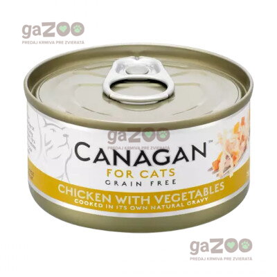 CANAGAN Chicken with Vegetables 75g