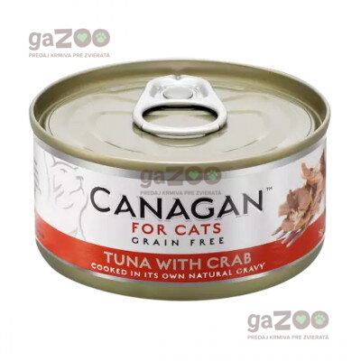 CANAGAN Tuna with Crab 75g