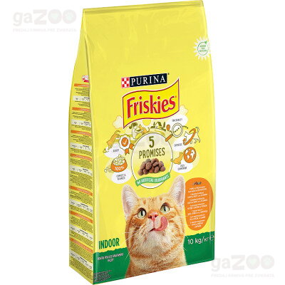 Kompletné vyvážené krmivo pre mačky žijúce prevažne v interiéry, s kuraťom, morkou a zeleninou.