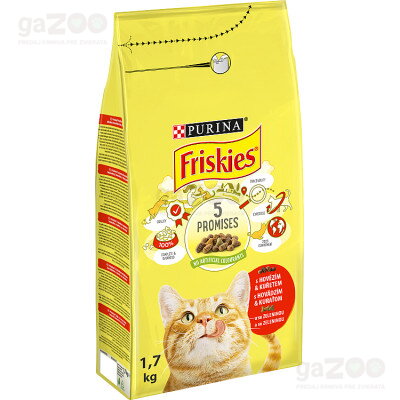 Kompletné vyvážené granule pre mačky s hovädzím a kuraťom. Kvalitné krmivo za super cenu.