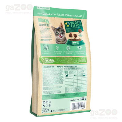 Kompletné PREMIUM krmivo pre všetky dospelé mačky s normálnou dennou aktivitou.