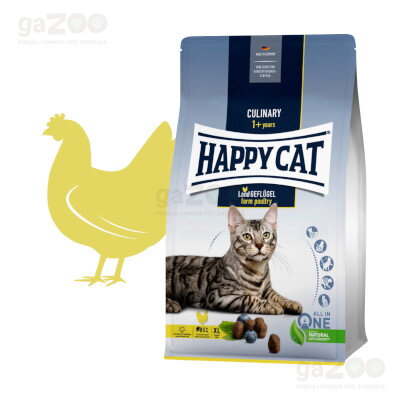 HAPPY CAT Culinary Land - Geflügel / Hydina Large Breed