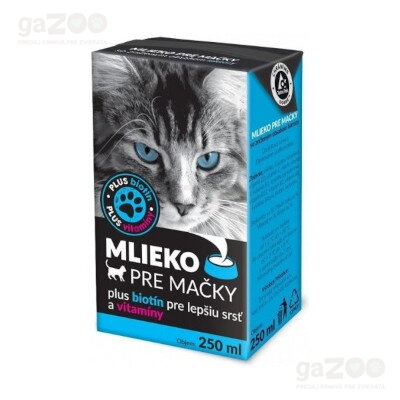  VÝPREDAJ  Mlieko pre mačky 250ml EXP 09.04.24