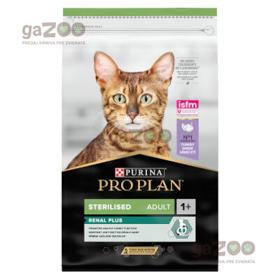 PURINA PRO PLAN Cat adult Sterilised Renal PLUS morka 10kg