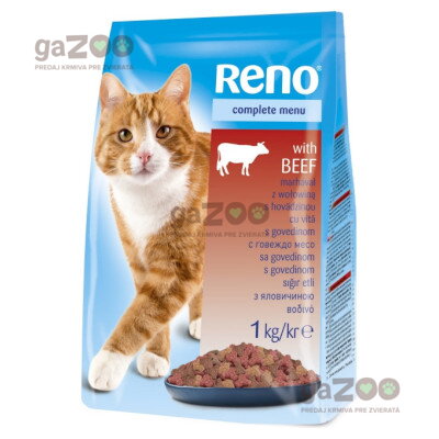 RENO Cat hovädzie 1kg