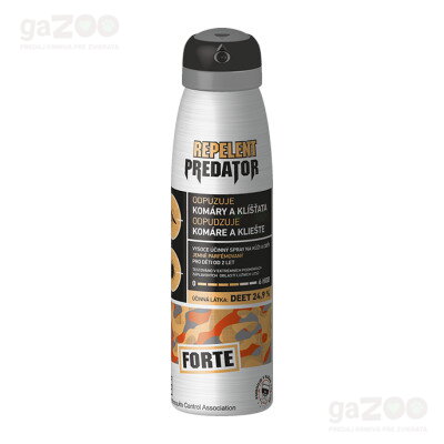  VÝPREDAJ  PREDATOR Repelent Forte 90 ml EXP 26.03.24