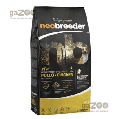 Alleva NEO BREEDER dog adult medium & maxi chicken 12kg