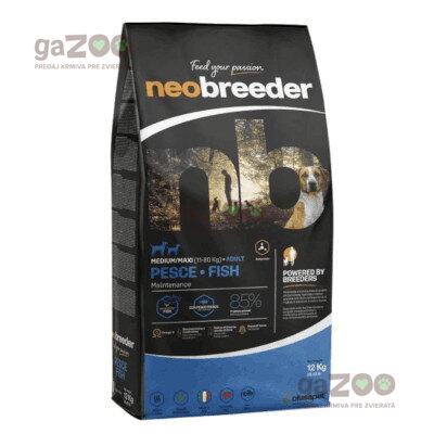 Alleva NEO BREEDER dog adult medium & maxi fish 12kg
