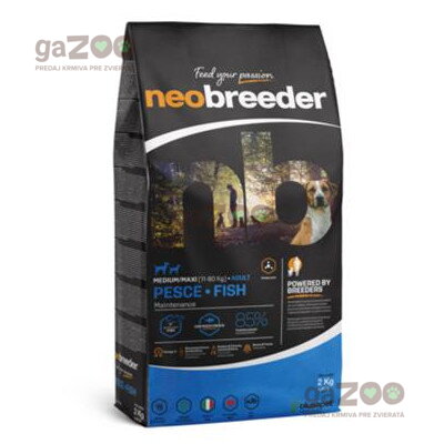Alleva NEO BREEDER dog adult medium & maxi fish 2kg