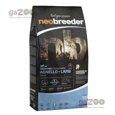 Alleva NEO BREEDER dog puppy medium & maxi lamb 12kg