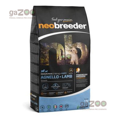 Alleva NEO BREEDER dog puppy medium & maxi lamb 2kg