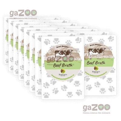 BOHEMIA Wild Beef Broth 15x100ml
