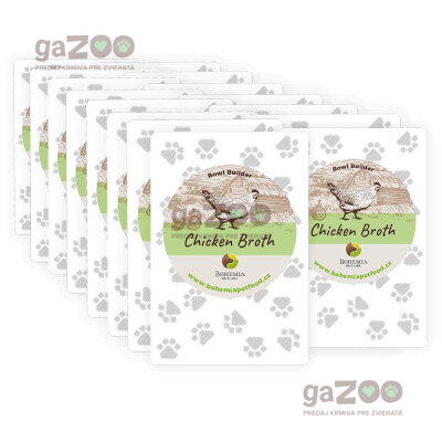BOHEMIA Wild Chicken Broth 15x100ml