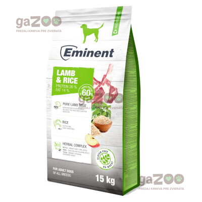 EMINENT Lamb and Rice 26/14 15kg
