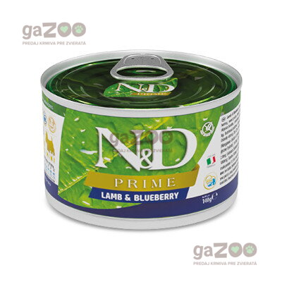 N&D dog PRIME Lamb & Blueberry konzerva 140g