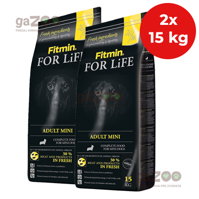 FITMIN dog For Life Adult Mini 2x15kg