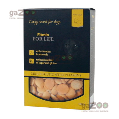 FITMIN For Life Mini Piškóty 180 g