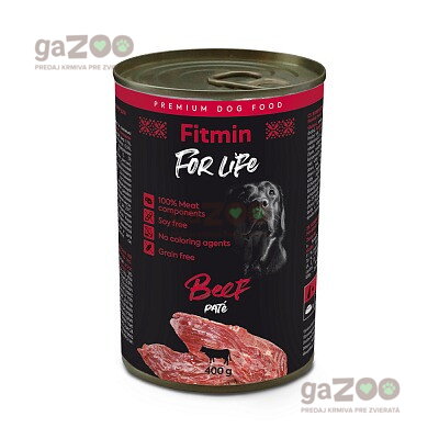 FITMIN dog For Life Beef 400g