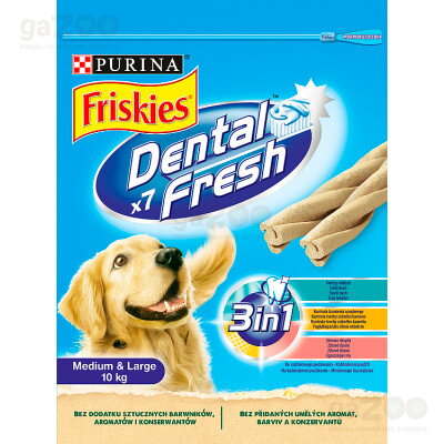 FRISKIES Dental fresh 3v1 M 180g