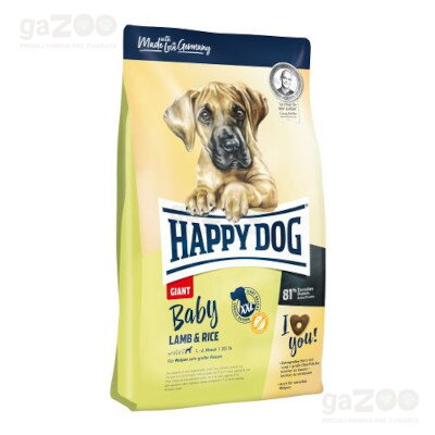 HAPPY DOG Baby Giant Lamb & Rice 30/16 15kg