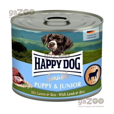 HAPPY DOG Puppy Lamm - jahňa 200g